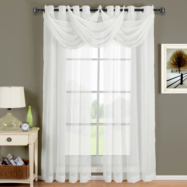 19 Charming Sheer Curtain Privacy Designs