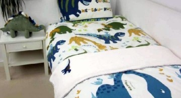 simple Dinosaur themed bedroom