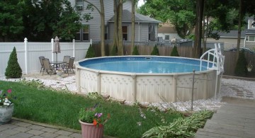 simple above ground small pool ideas