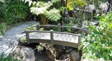 simple beautiful Japanese garden bridge plans