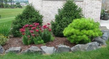 simple rock garden ideas for small front yard