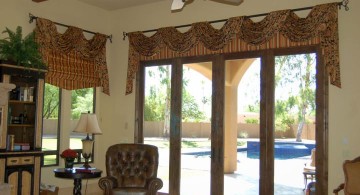 simple swag types of valances