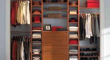 simple walk in closet furniture