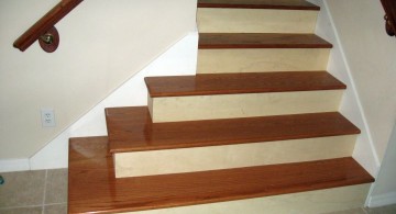 simple wood staircase