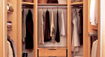 small walk in closet furniture