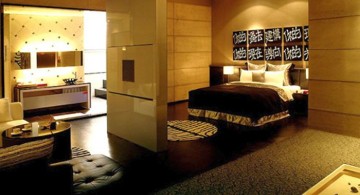 spacious Asian bedroom
