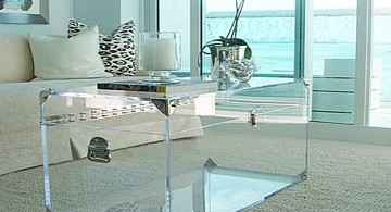 transparent trunk coffee table