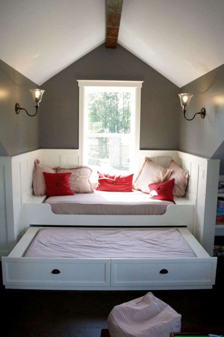 unique trundle beds for narrow space