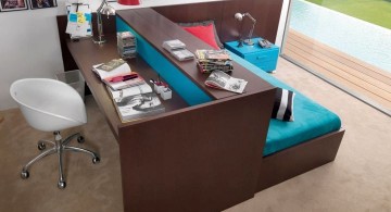 unusual desk bed for adults