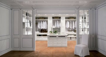 walk in closet furniture in white