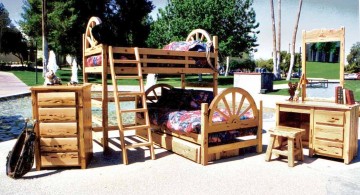 western style bunk bed for adults