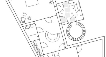 Molle By The Sea basement floor plan