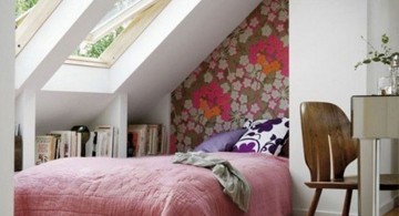 cool ideas for bedroom with skylight