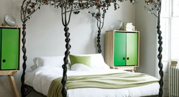 cool ideas for bedroom with unique four poster