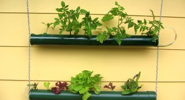 easy DIY indoor wall hanging planter