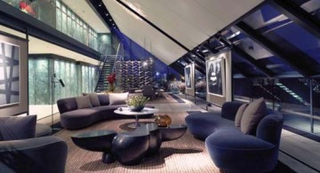 featured image of Penthouse NEO balcony lounge at night