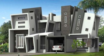 featured image of futuristic house plans with unique facade