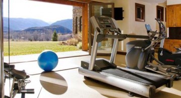 featured image of home gyms design ideas in garage with door open