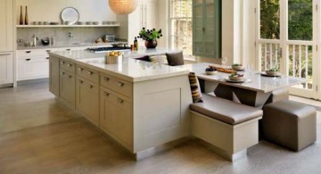 featured image of kitchen island with seating for six with skylight