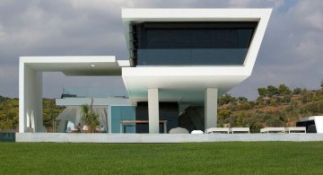 futuristic house plans unique tiered