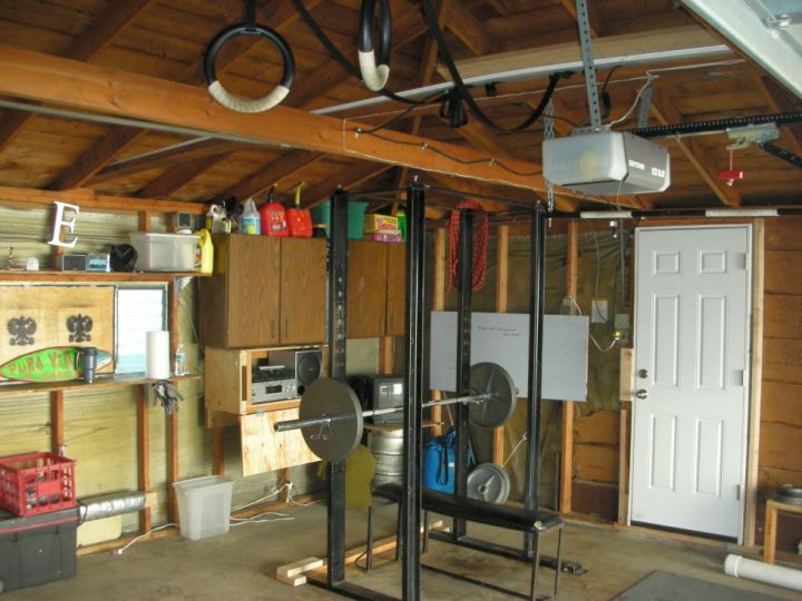 home gyms ideas in the garage