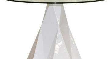 iceberg pedestal table base ideas