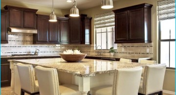 kitchen island with seating for six simply white