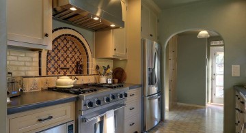 mediterranean kitchen designs in olive and gray