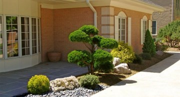 oriental garden design for small front yard