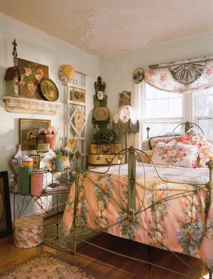 rustic vintage bedroom decoration ideas