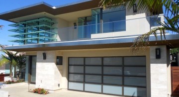 simple contemporary garage