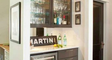 small modern home bar design