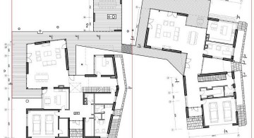 two villas first floor plan