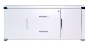 white lacquer credenza 15