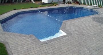 Grecian lazy l pool designs