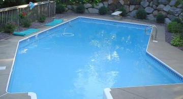 Grecian lazy l pool designs for small yard