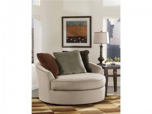 Cozy Round Reading Chairs for Home Reading Room
