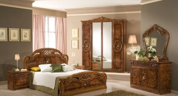 elegant tuscany bedroom furniture set