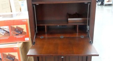 hideaway desk designs with shelf on top