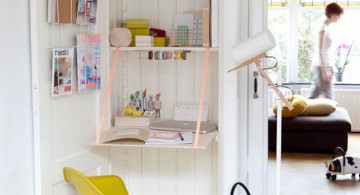 minimalist and space smart hideaway desk designs