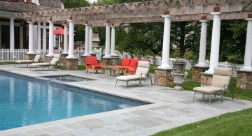 pool deck stone