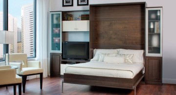 simple contemporary murphy bed couch ideas