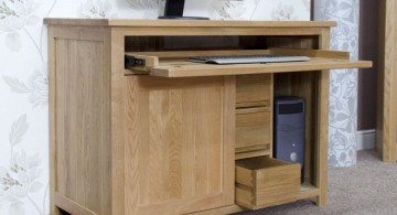 simple hideaway desk designs for home computer