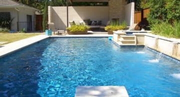 swimming pools for small spaces with jumping board