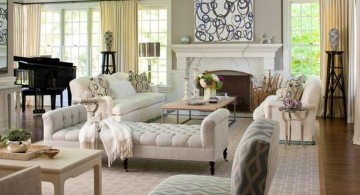tuscan living room colors in bright grey and white