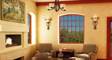 tuscan living room colors with cream walls and beige furniture