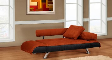 unique divan convertible bed designs in red