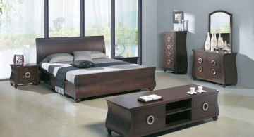 unique furniture set for cool modern bedrooms