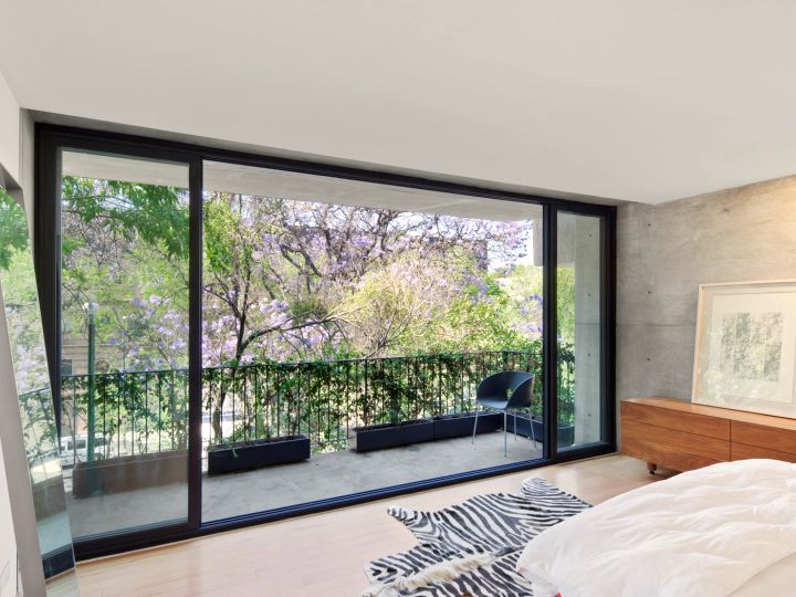 wide modern sliding glass door designs for bedrooms